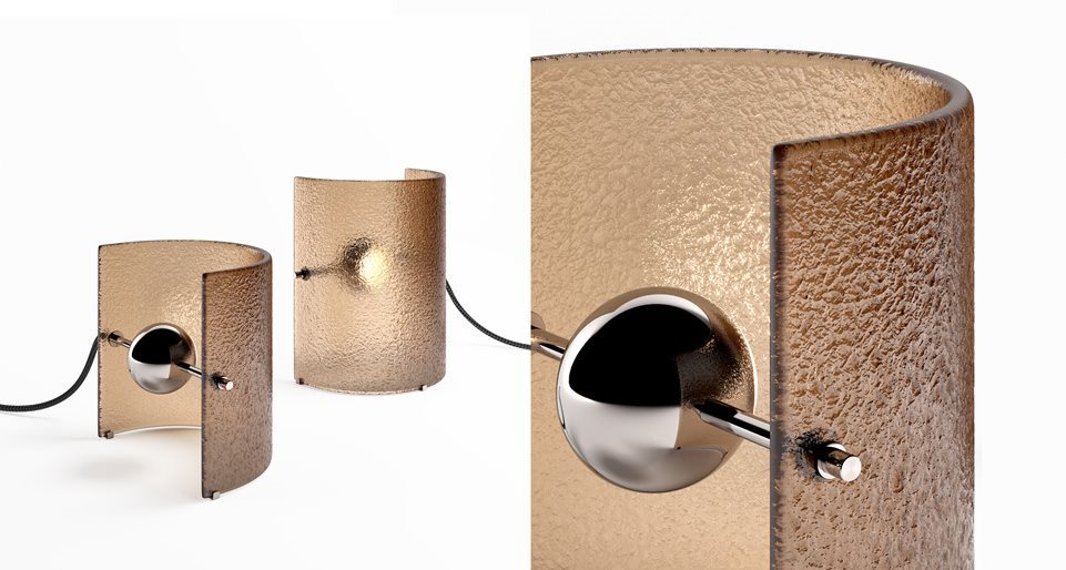GALLOTTI & RADICE丨Bonfire Table Lamp