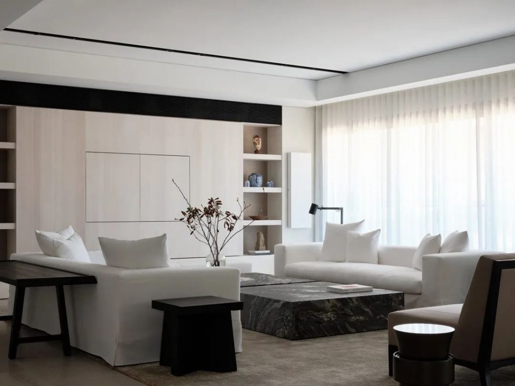 Minimalist style living room