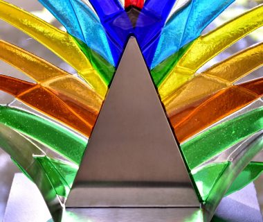 Photo Rainbow chandelier