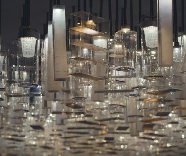 Photo glass pendant lighting